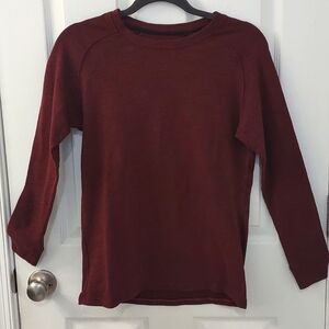 NWOT Christopher & Banks Thick Maroon Long Sleeve Size M